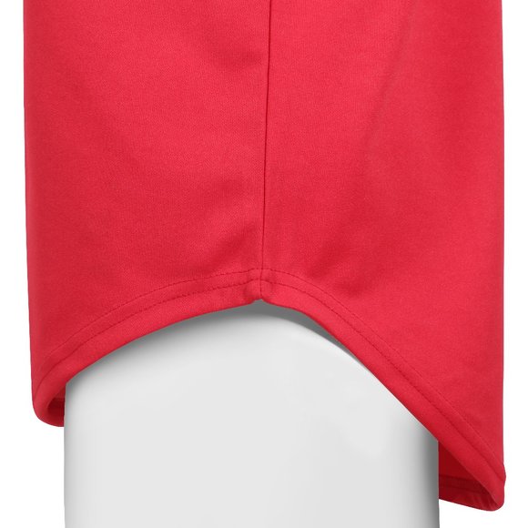 Men's Baseball Jersey Casual Sportwear in Red - Picture 6 of 7